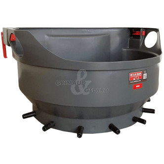 Milk Bar® Nourrisseur 8 tétines noires EL veaux XL (60L)