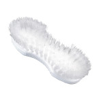 Brosse nylon support plastique