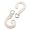 Cotton calving rope with ring