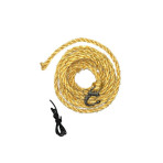 Longe sisal avec anneau de sécurité